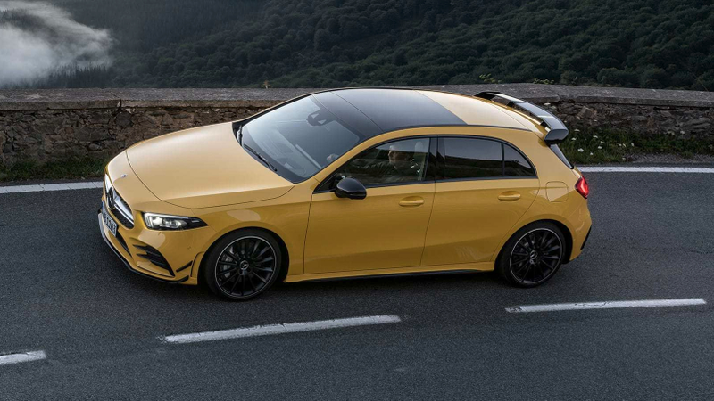 Illustration for article titled 2019 Mercedes-AMG A35: This Is Apparently Benz's New 300 HP Hot Hatch